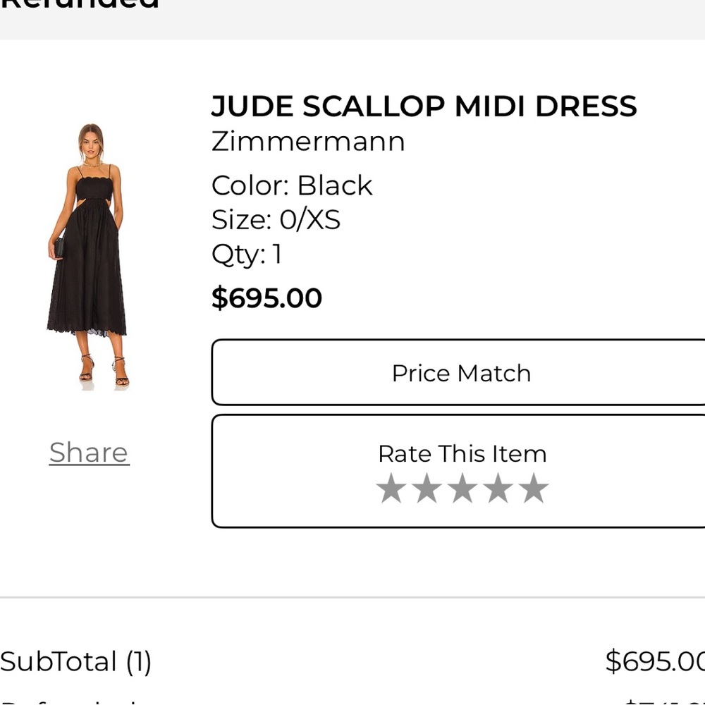 Zimmerman Jude Scallop Cutout Maxi Dress - Picture 4 of 7